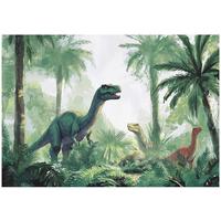 FOTOTAPETE Kinderzimmer Junge Dinosaurier Vlies Tapete 350x250 - Multicolor, Papier (350/250cm) - Wallarena
