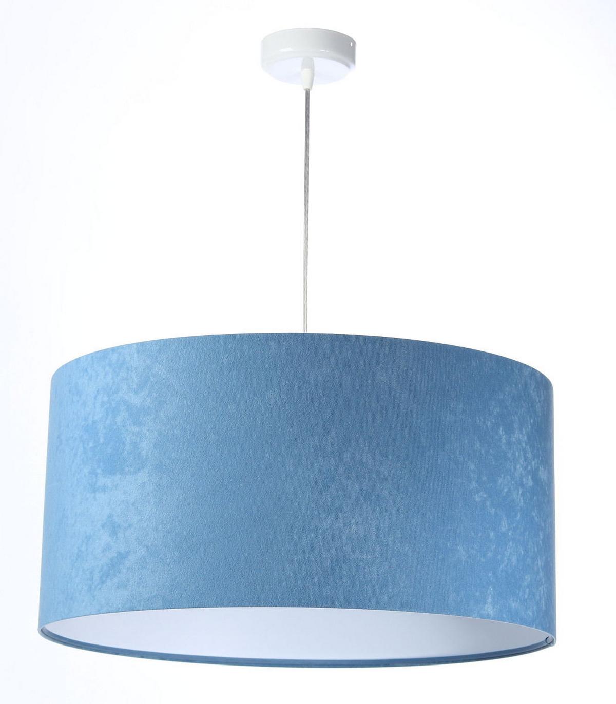 HÄNGELEUCHTE Blau 30/20 cm - Blau/Weiß, Kunststoff (30/0.45/20cm) - ONZENO