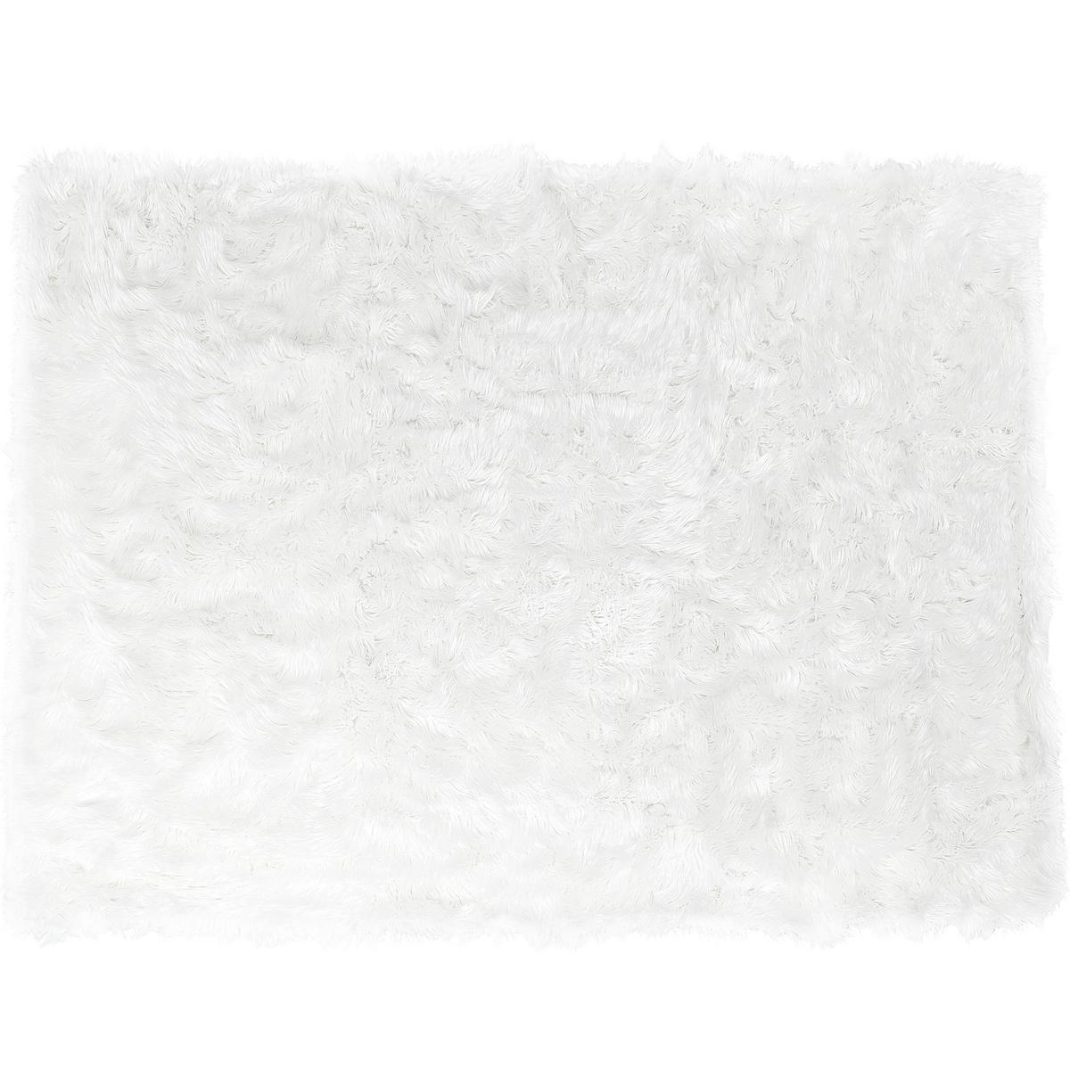 TAGESDECKE Weiß 150 x 200 cm Delice - Weiß, Keramik (150/200cm) - Beliani