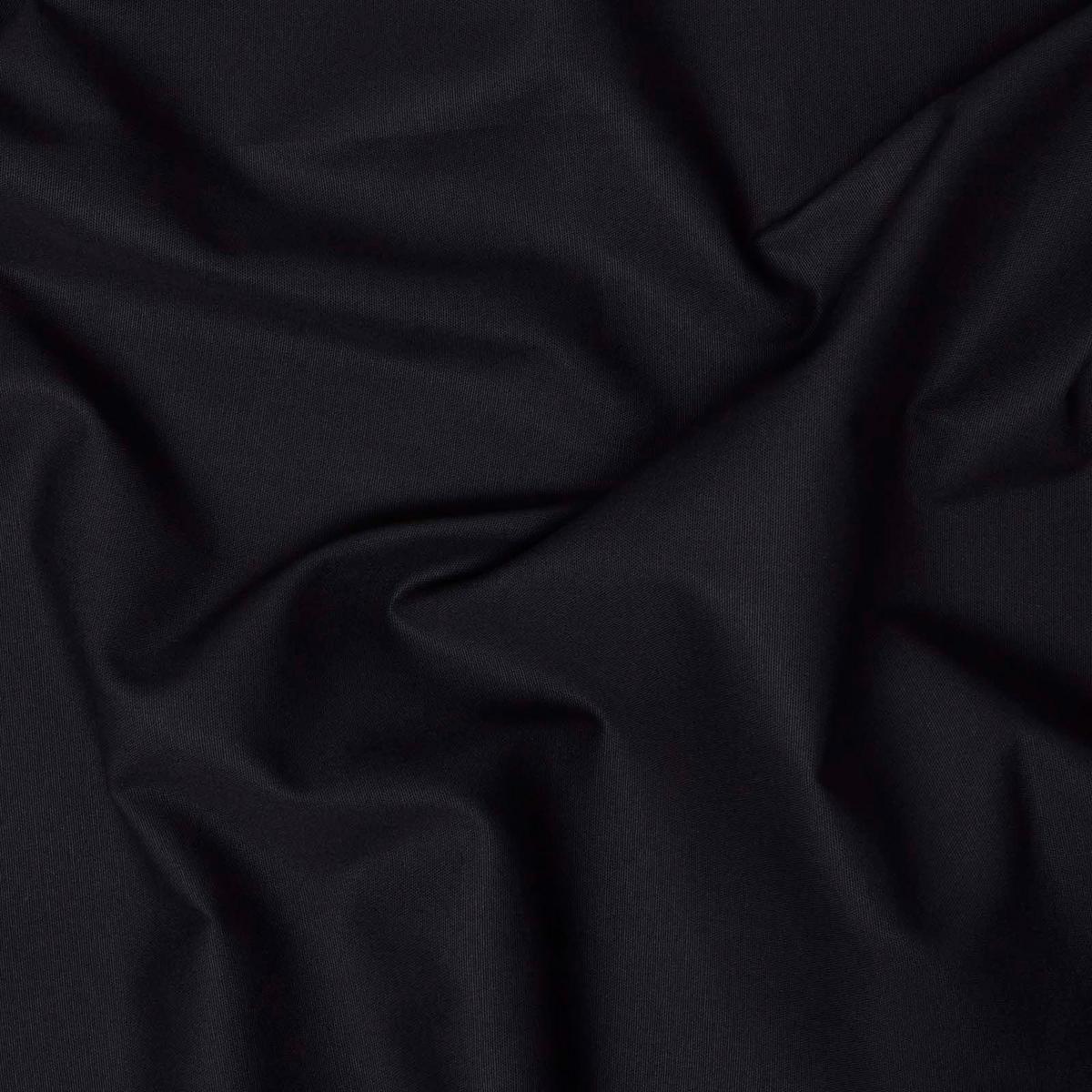 BAUMWOLLSTOFF Meterware schwarz, 150 cm - Schwarz, Textil (150/100cm) - Homescapes