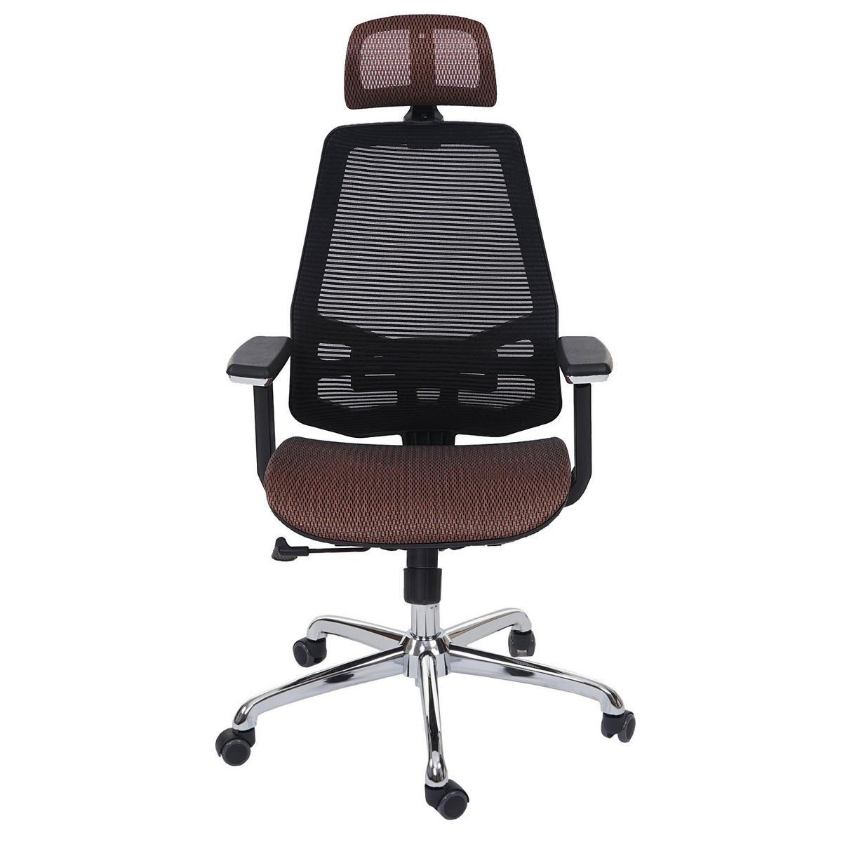 BÜROSTUHL Orange, Schwarz - Schwarz/Orange, Textil (65/120/62cm) - MCW