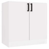 UNTERSCHRANK Weiß 80/82/45 - Weiß, Holzwerkstoff (80/82/45cm) - RAUMHIRSCH FURNITURE