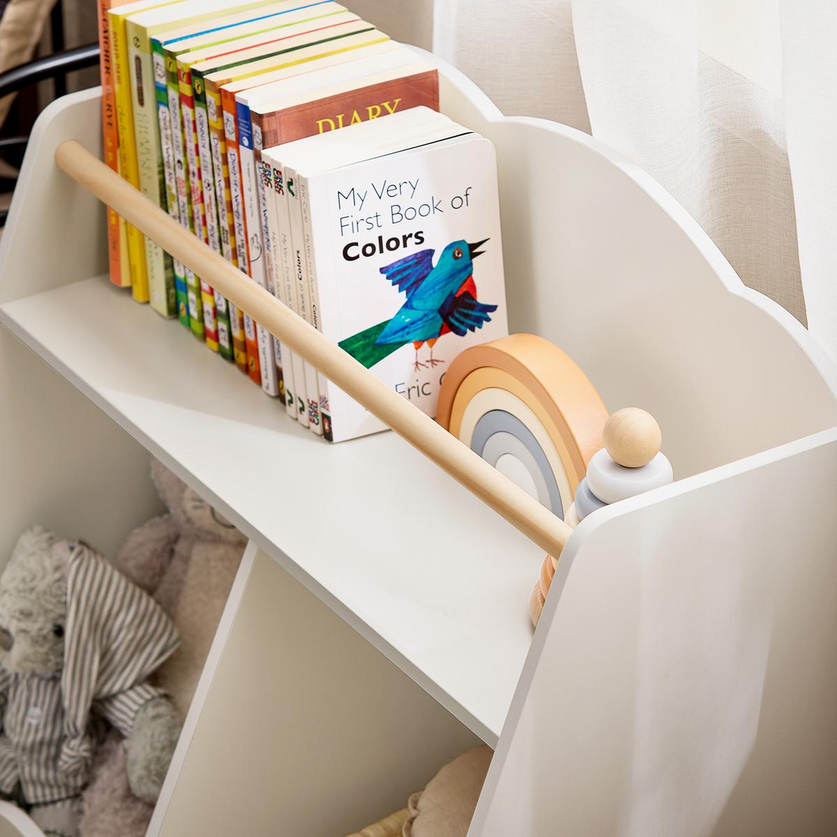 KINDERREGAL Weiß - Weiß, Holzwerkstoff (61/71/35cm) - SoBuy