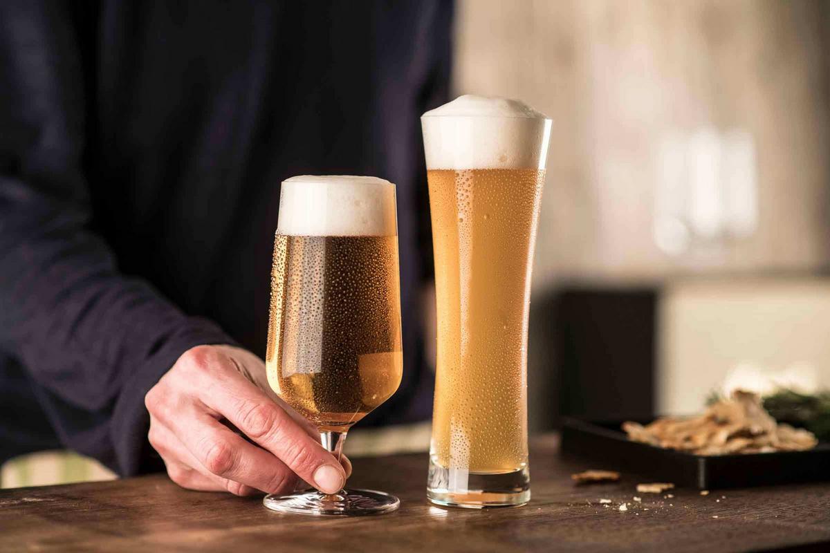 WEIZENBIERGLÄSER Beer Basic transparent 0,5 Liter 4er Set - Transparent, Glas (0.5L) - Schott Zwiesel