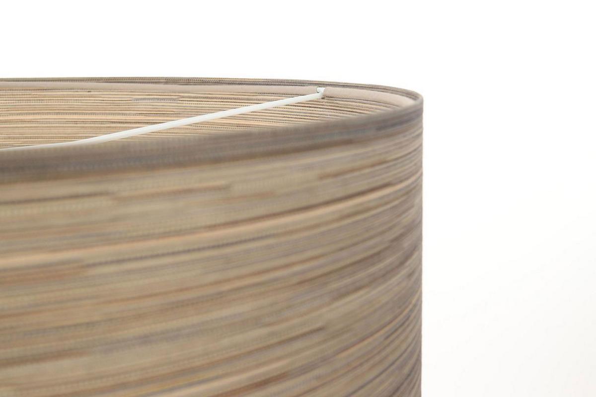 HÄNGELEUCHTE Grau 60/30 cm - Beige/Grau, Kunststoff (60/1/30cm) - ONZENO