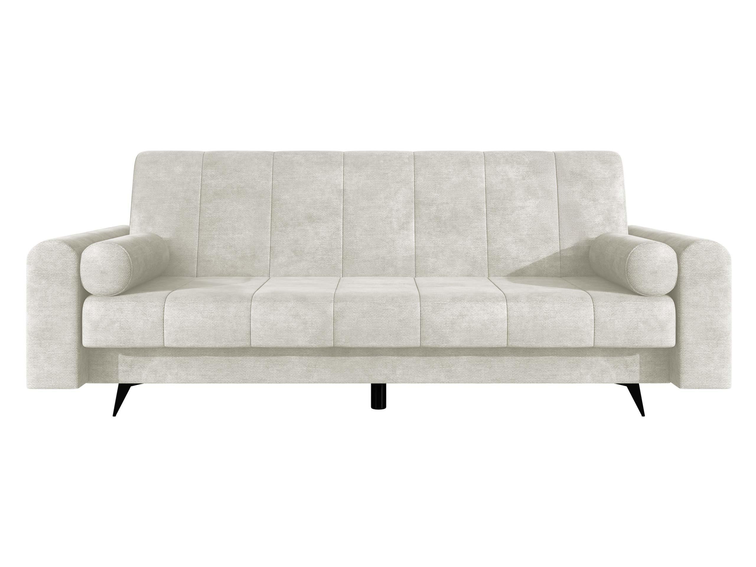 SCHLAFSOFA Zuri - Ecru/Schwarz, Holz/Textil (240/93/91cm) - MIRJAN24