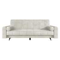 SCHLAFSOFA Zuri - Ecru/Schwarz, Holz/Textil (240/93/91cm) - MIRJAN24
