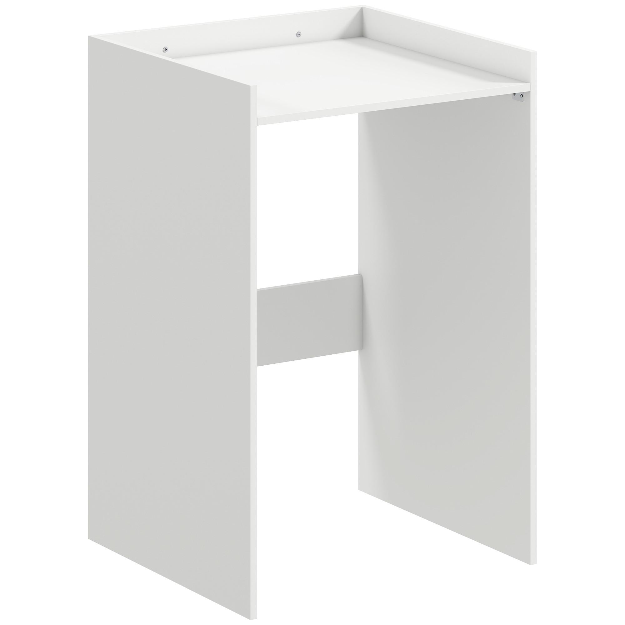 WASCHMASCHINENSCHRANK MDF Weiß - Weiß, Holzwerkstoff (60/97.5/64cm) - HOMCOM