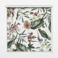 INNENROLLO - Fensterrollo - Rollo - 80x140 cm - Exotische Natur - Grün, Kunststoff (80/140/0.5cm) - TULUP