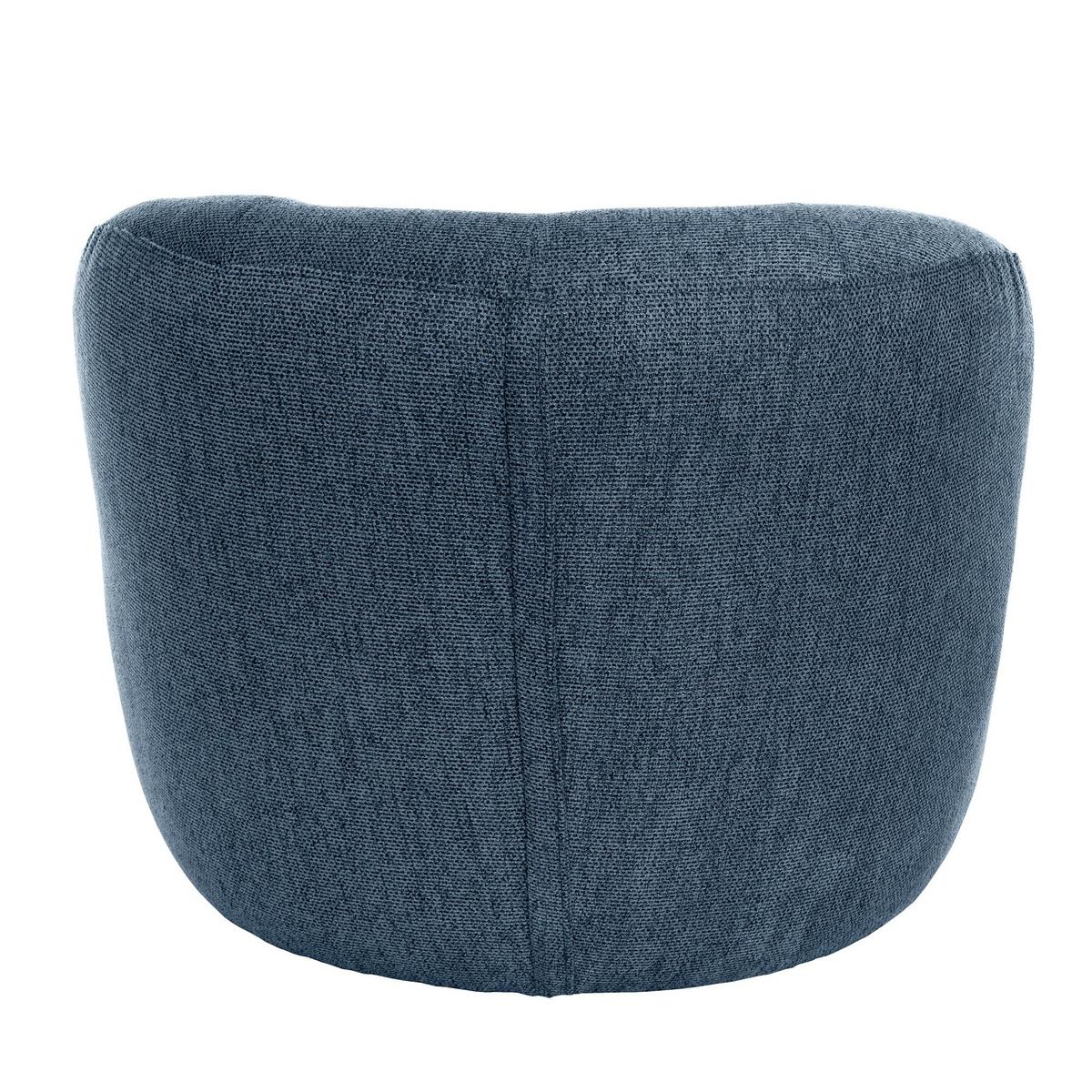 KINDERSESSEL Kayla Flachgewebe dunkelblau - Dunkelblau, Kunststoff (55/61/50cm) - 58aufmkessel