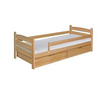 KINDERBETT MARIS mit Bettkasten 90x200 cm Kieferfarben - Kieferfarben, Holz (90/200cm) - MASSENO