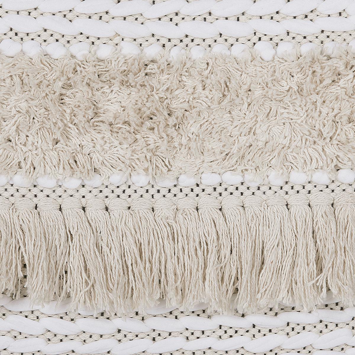 DEKOKISSEN 2er-Set Hellbeige 45/45 cm Villur - Beige, Naturmaterialien/Textil (45/45cm) - Beliani