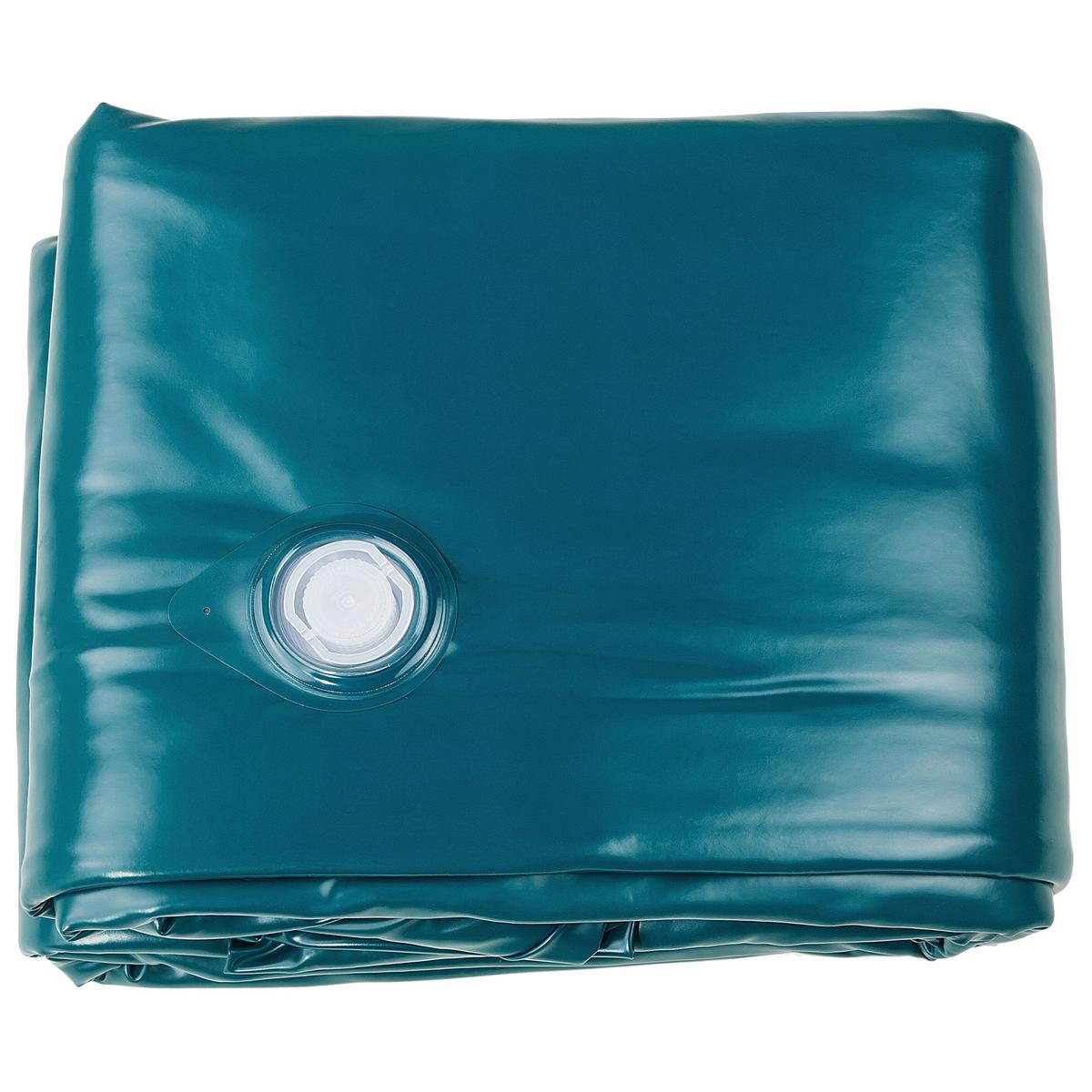 WASSERBETTMATRATZE Voll beruhigt 180/200/20 cm Mono - Blau, Textil (180/200cm) - Beliani