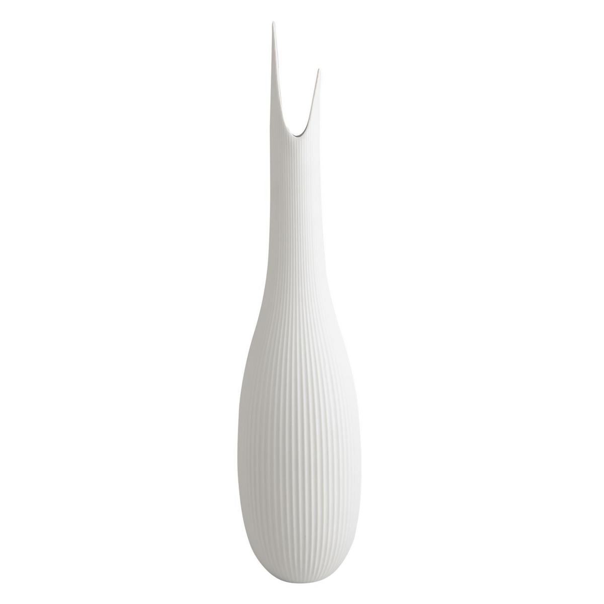 VASE Studio 8 Pure Raindrop weiß 51 cm - Weiß, Keramik (51cm) - Goebel