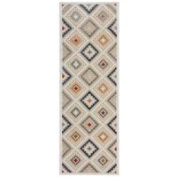 OUTDOORTEPPICH Waschbar LAGAN, orientalisch, Beige, 80 x 230 cm - Beige, Textil (80/230cm) - KADIMA DESIGN