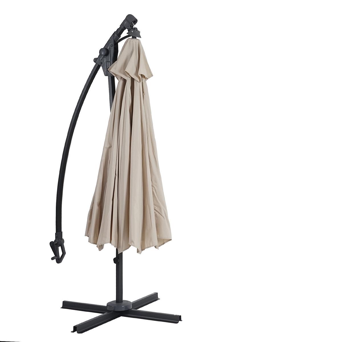AMPELSCHIRM Cremeweiß - Weiß, Textil (300/300cm) - MCW