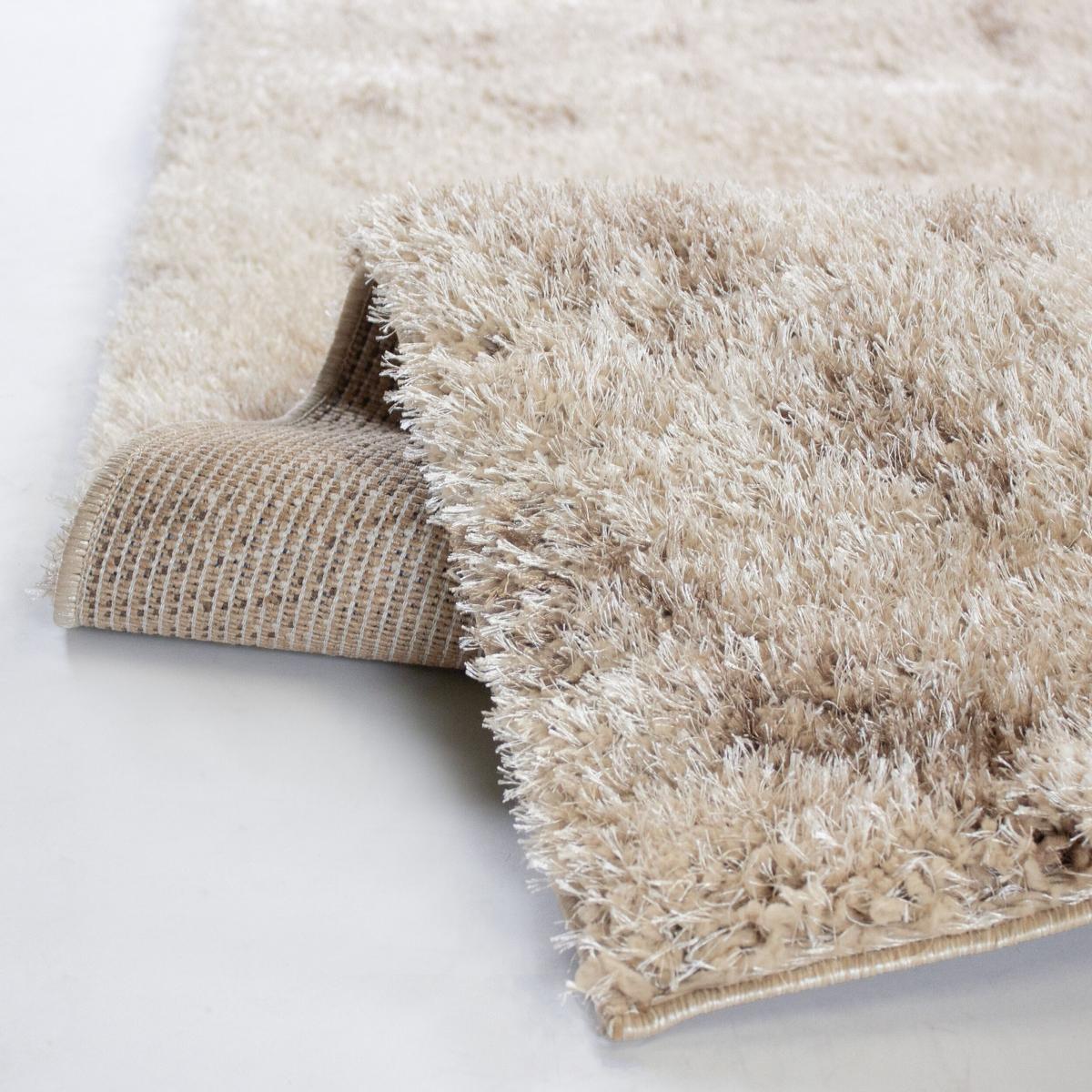 HOCHFLORTEPPICH DOVEL, abstrakt, Natur, 80 x 150 cm - Beige, Textil (150/80cm) - KADIMA DESIGN