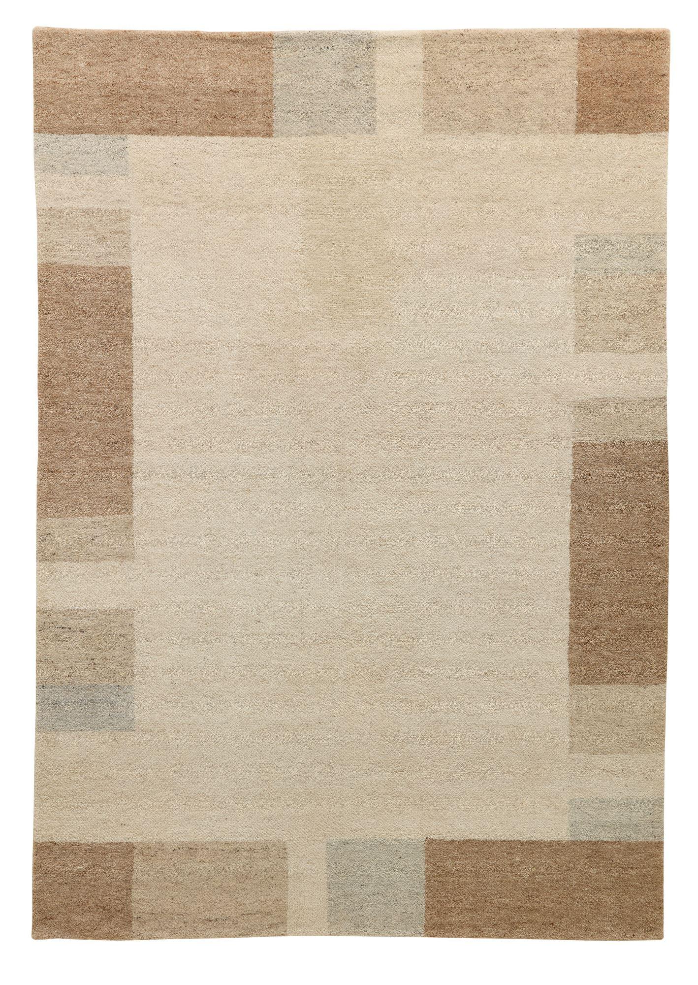 WOLLTEPPICH Terra 120x180 cm - Beige, Textil (120/180cm) - Natur Pur