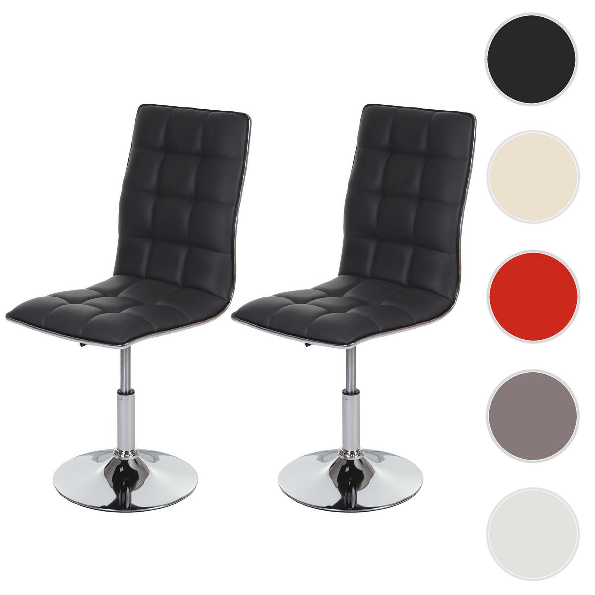ESSZIMMERSTUHL Grau 2er-Set - Grau, Textil (43/103/54cm) - MCW
