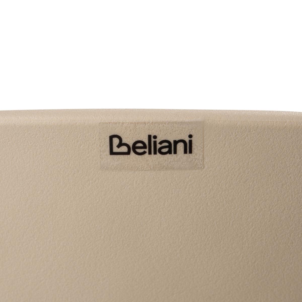 BARSTUHL 4er-Set Beige Venlo - Hellbraun, Kunststoff (43/84/44cm) - Beliani