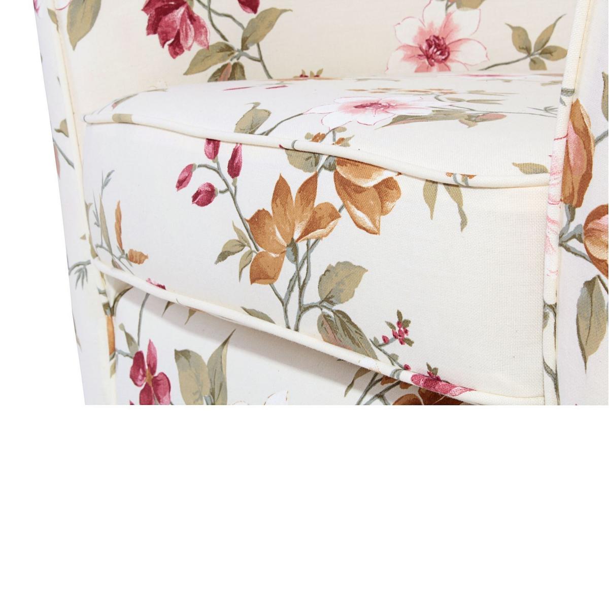 SESSEL Karine Bezug Flachgewebe Buche natur / weiß - Naturfarben/Weiß, Kunststoff (70/74/70cm) - 58aufmkessel