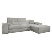 ECKSCHLAFSOFA Vito I, Seite: Rechts - Hellgrau, Holz/Textil (276/187cm) - MIRJAN24