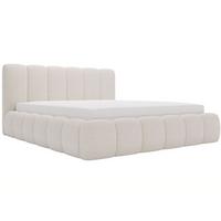 POLSTERBETT Cloud 200x200 Bouclé-Stoff Beige - Beige, Textil (200/200cm) - Graingold