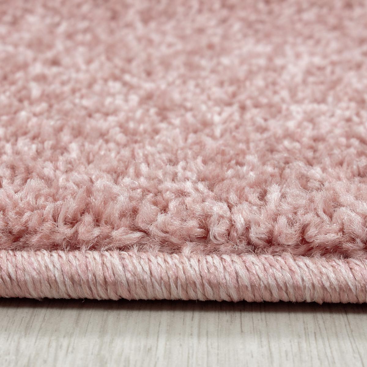 TEPPICH Kurzflor MAIN in Rosa, einfarbig, 200 x 290 cm - Rosa, Textil (200/290cm) - KADIMA DESIGN