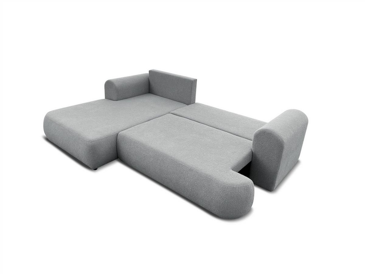 ECKSOFA Anike In Now Or Never - Schwarz, Holzwerkstoff/Textil (260/173cm) - Fun Möbel