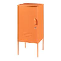 NACHTTISCH Hausjärvi - Orange, Metall (35/82/35cm) - [en.casa]