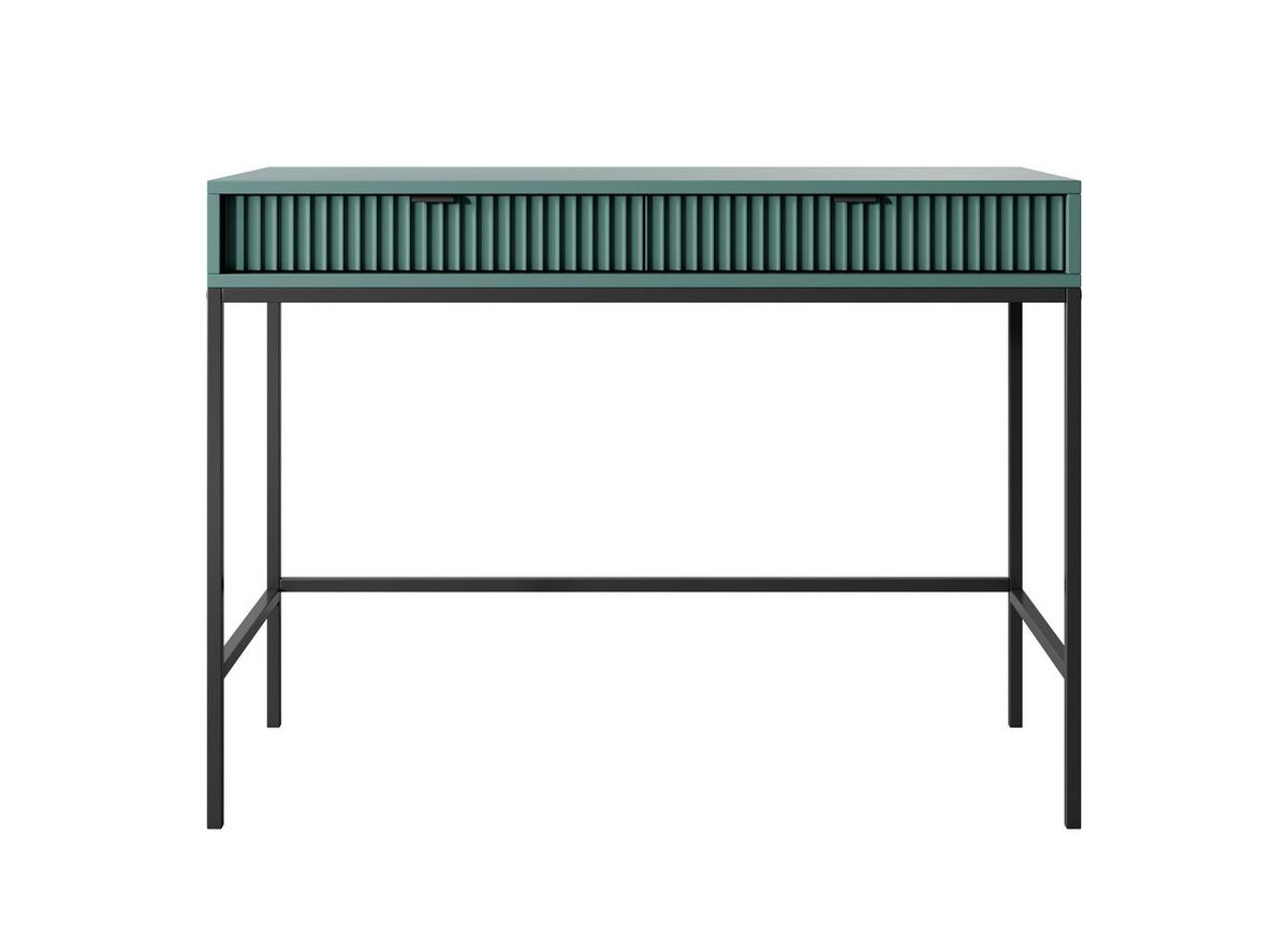 KONSOLENTISCH STELLARE 104/78/50 cm mit Schubladen, Hellgrün - Hellgrün, Holzwerkstoff (50/104/78cm) - MASSENO
