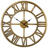 WANDUHR Metall gold Nottwil - Goldfarben, Metall (61/61/2cm) - Beliani