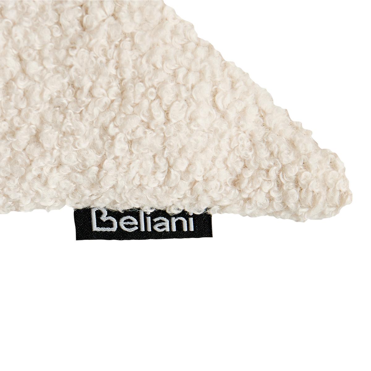 DEKOKISSEN 3er-Set Hellbeige 30/35 cm Winterland - Beige, Textil (30/35cm) - Beliani