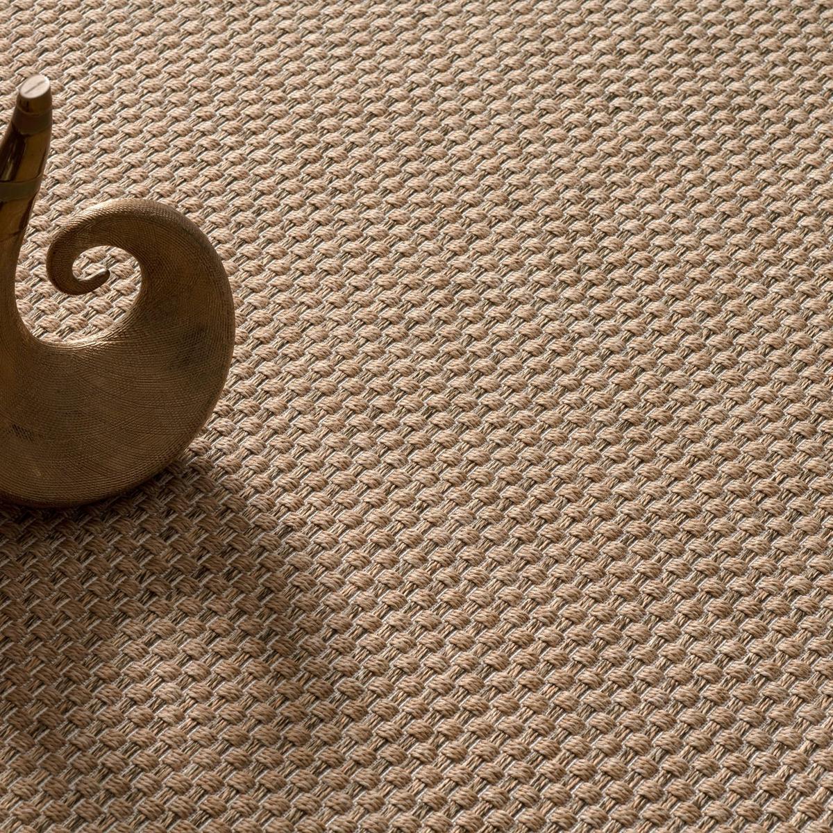 FLACHWEBTEPPICH, mit Bordüre, Beige, 80 x 150 cm - Beige, Textil (150/80cm) - KADIMA DESIGN