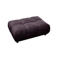 HOCKERBANK VIVIEN Violett Velvet - Violett, Textil (108/41/73cm) - KAWOLA