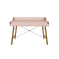 SCHREIBTISCH Lotta Rose - Pink, Holzwerkstoff (60/120/86cm) - Petits-meubles