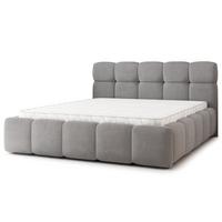 POLSTERBETT FARU SR 180x200 cm mit Bettkästen - Grau - Grau, Holz (180/200cm) - MASSENO