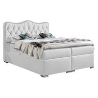 BOXBETT Sultan - H3 - Weiß, Holz (160/200cm) - MIRJAN24