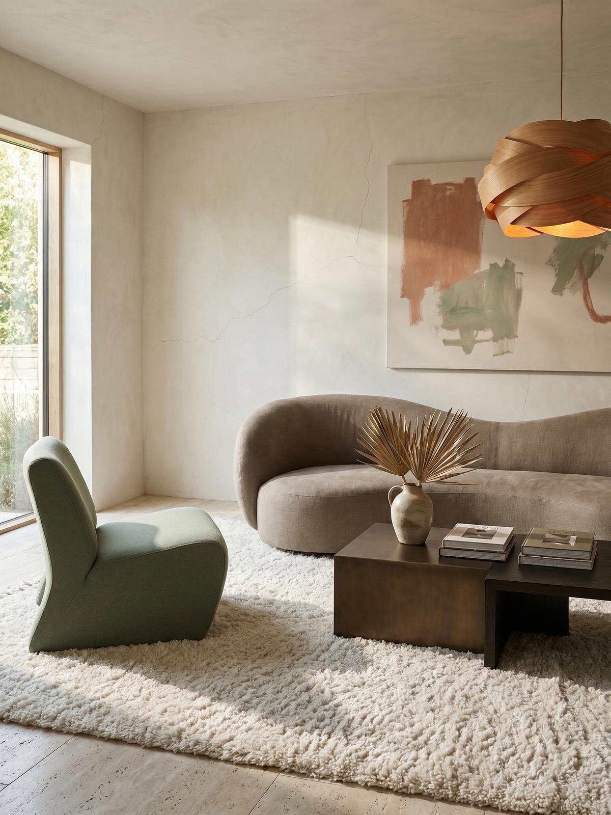 HOCHFLORTEPPICH RHEIN, einfarbig, aus Polypropylen, Creme, 100 x 200 cm - Beige, Textil (200/100cm) - KADIMA DESIGN