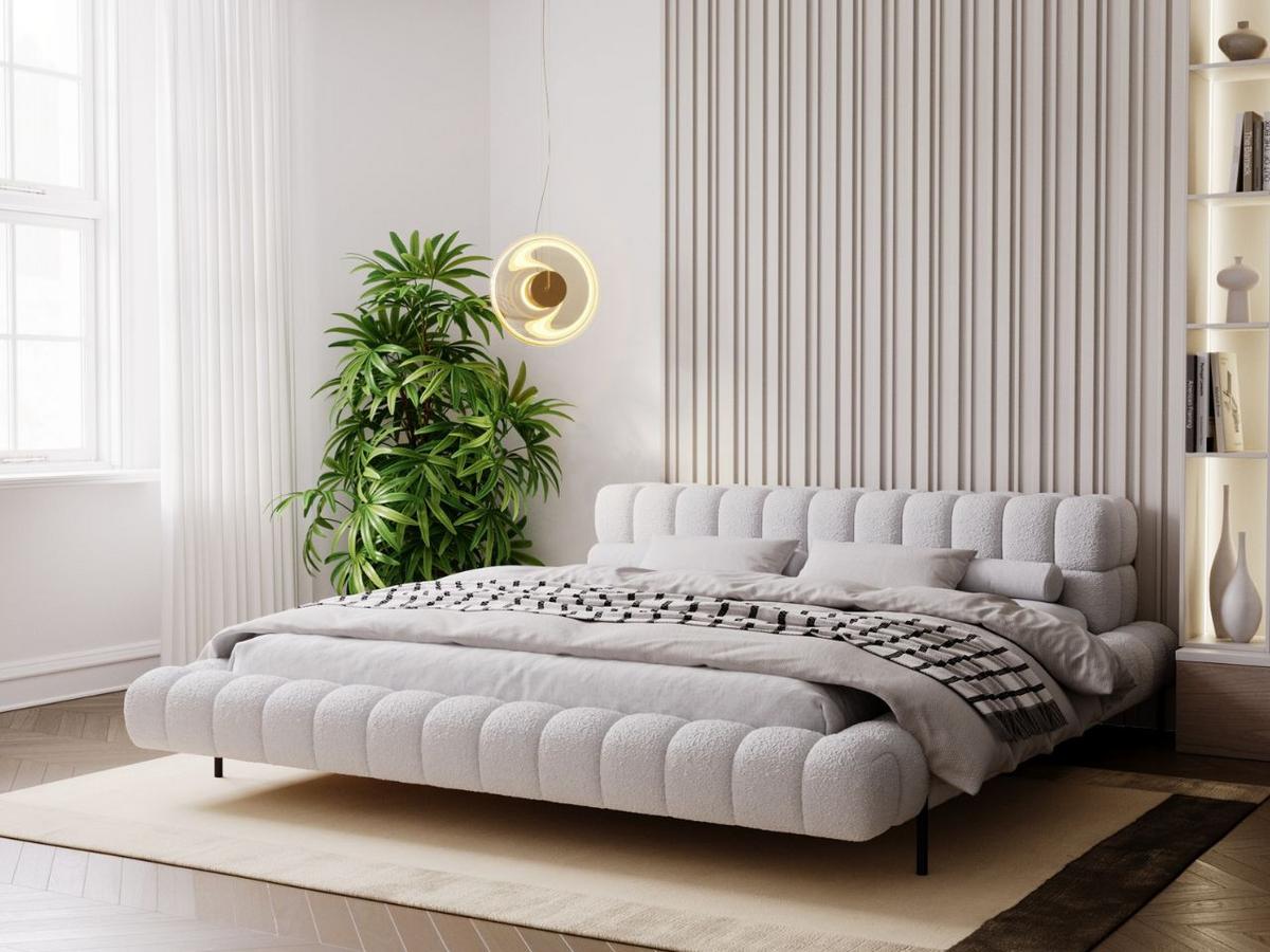 POLSTERBETT Imagine 180x200 Grau - Grau, Textil (180/200cm) - Graingold