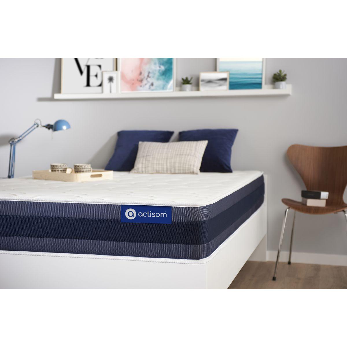 MATRATZE Actimemo morpho Memory-Schaum 70 x 210 cm h1 - Weiß, Textil (70/210cm) - ACTISOM