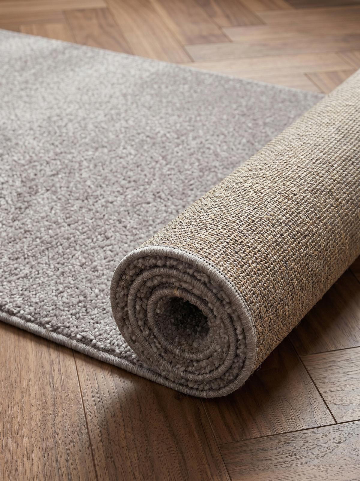 TEPPICH Kurzflor MAIN in Beige, einfarbig, 80 x 250 cm - Beige, Textil (250/80cm) - KADIMA DESIGN