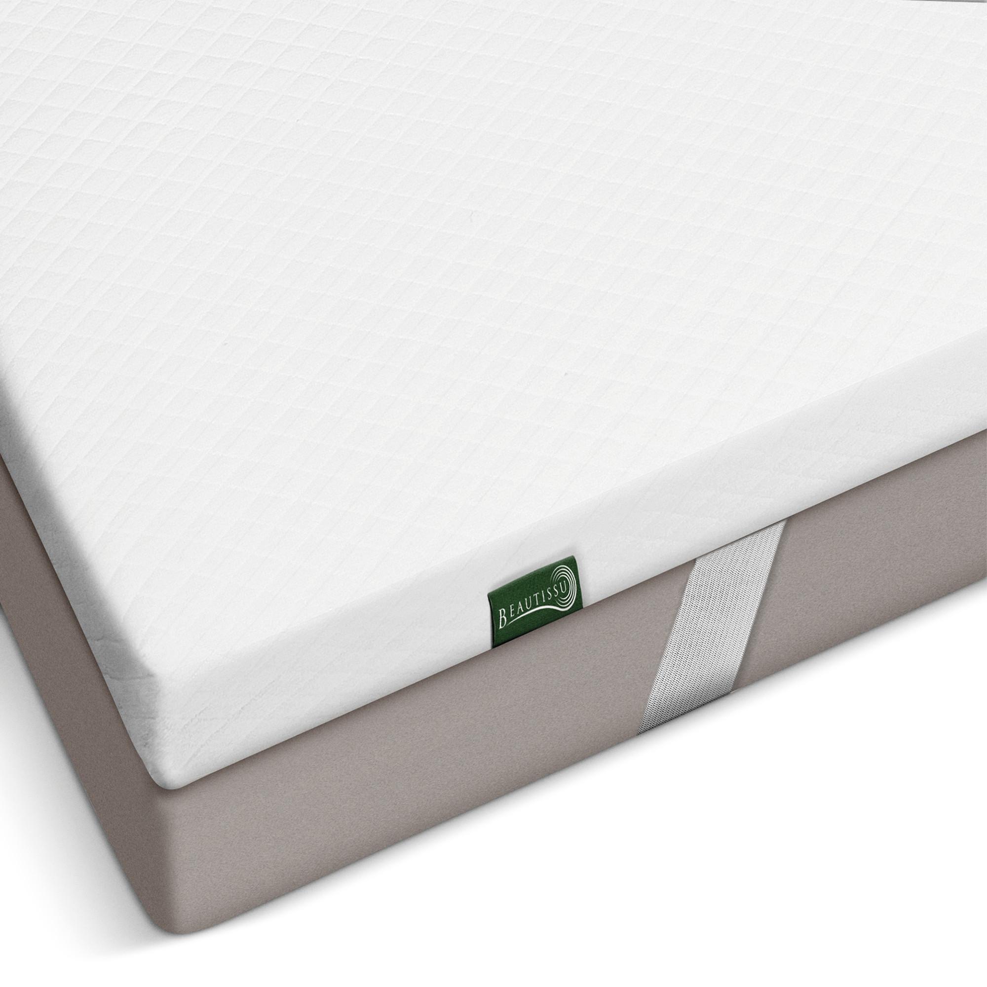 TOPPER BeauNuit GT 7/90/200 cm - Weiß, Textil (90/200cm) - Beautissu 