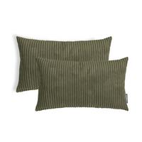 SOFAKISSEN Rest 2er-Set - Grün, Textil (40/60cm) - Mokebo