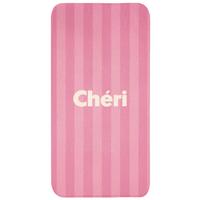 BADEMATTE Gestreift - Rosa - Chéri 60x120 cm - Pink, Textil (60/120cm) - OnlyWow