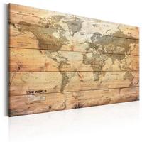 KUNSTDRUCK Beige 60/40 cm - Beige/Orange, Textil (60/40cm) - KUNSTLOFT