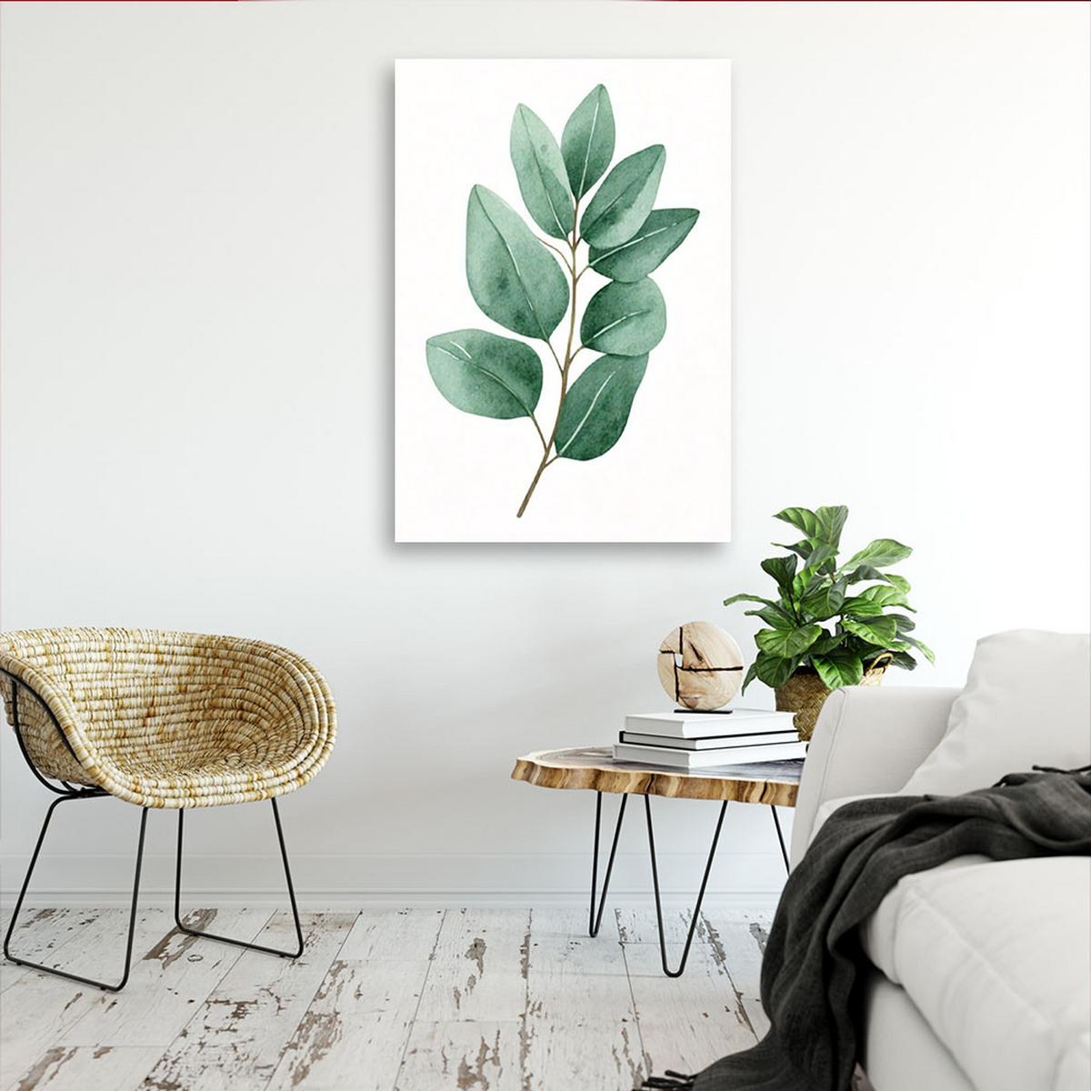 LEINWANDBILD Natur und Botanik 40x60cm - Grün, Textil (40/60cm) - Feeby