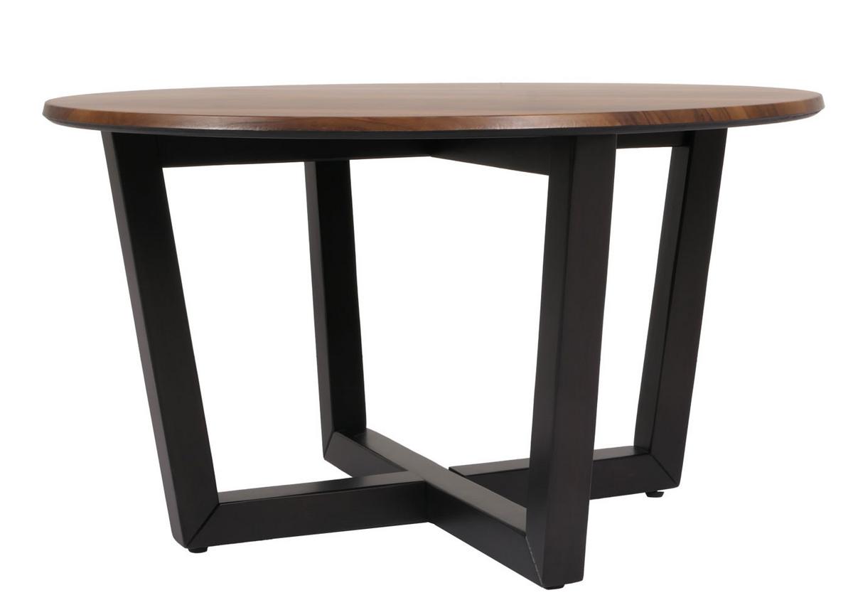 COUCHTISCH rund Braun - Braun, Holz (80/80/46cm) - MCW