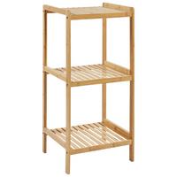 REGAL Bambus Hellbraun Baxley - Braun, Holz (37/78/33cm) - Beliani