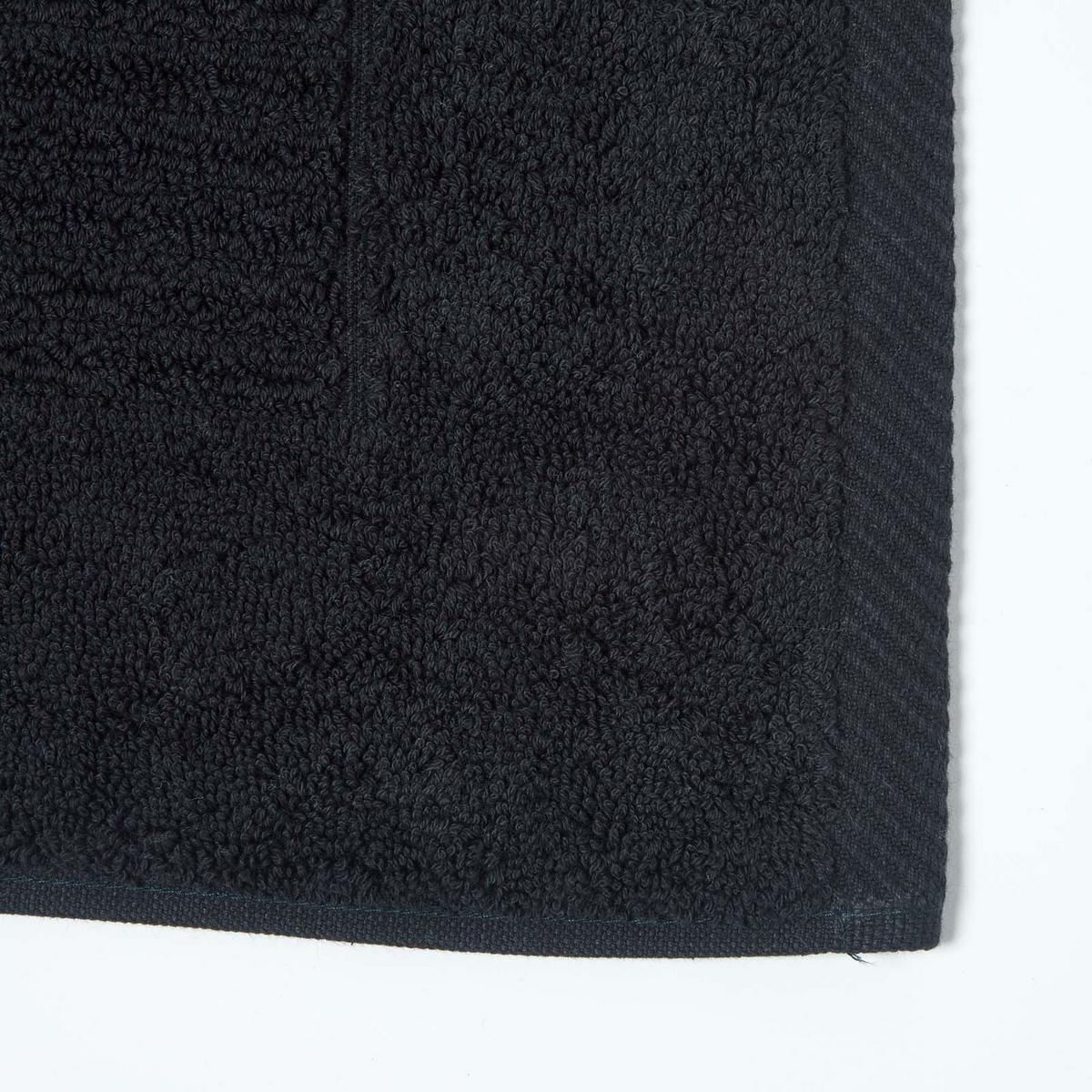 BADEMATTE Imperial 50/80 cm, Baumwolle - Schwarz, Textil (50/80cm) - Homescapes